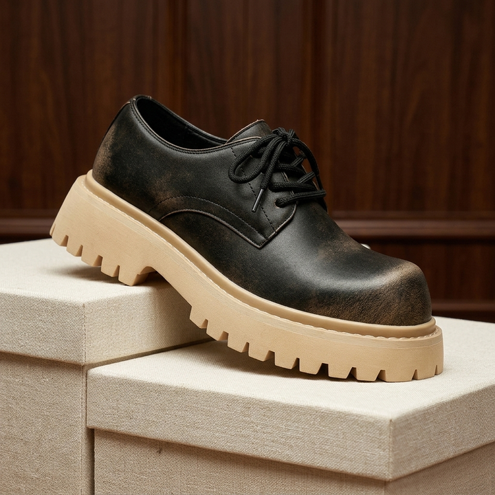 Callahan Dual-Tone Leather Derbies