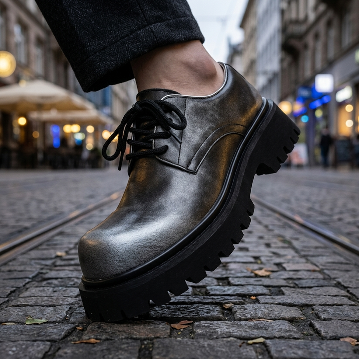 Callahan Dual-Tone Leather Derbies