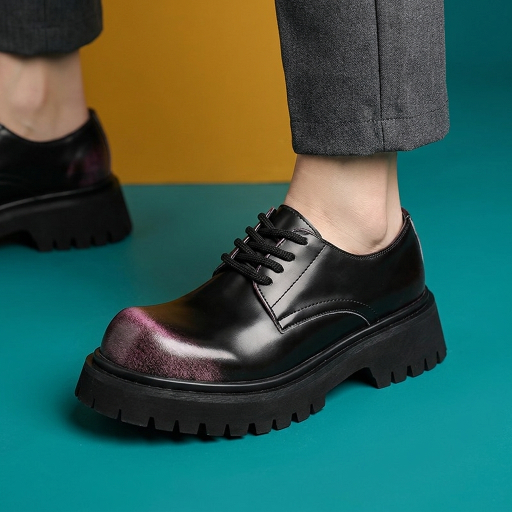 Callahan Dual-Tone Leather Derbies