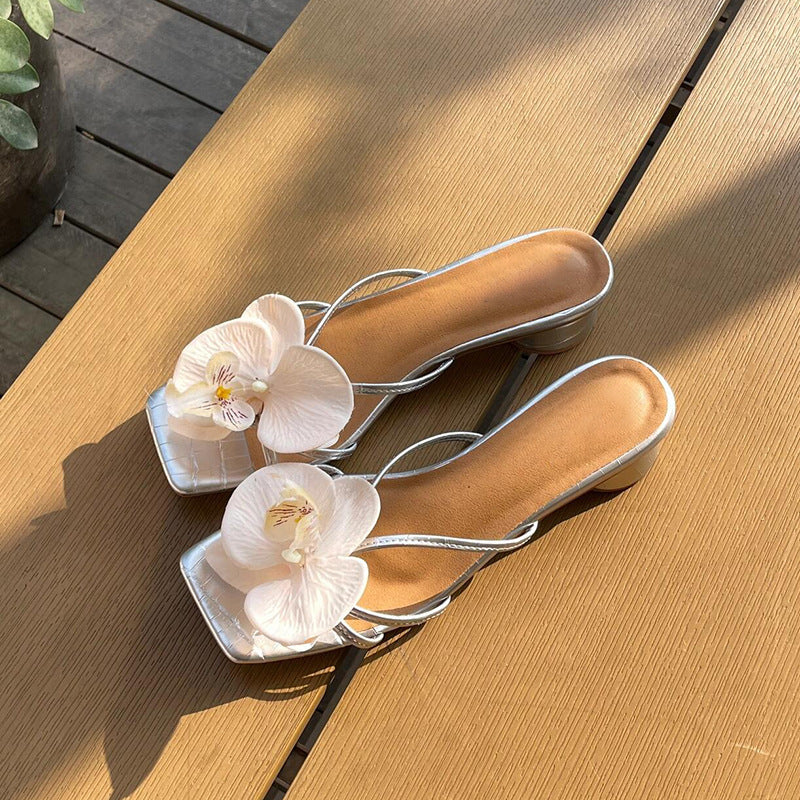 Leclair Floral Sandals