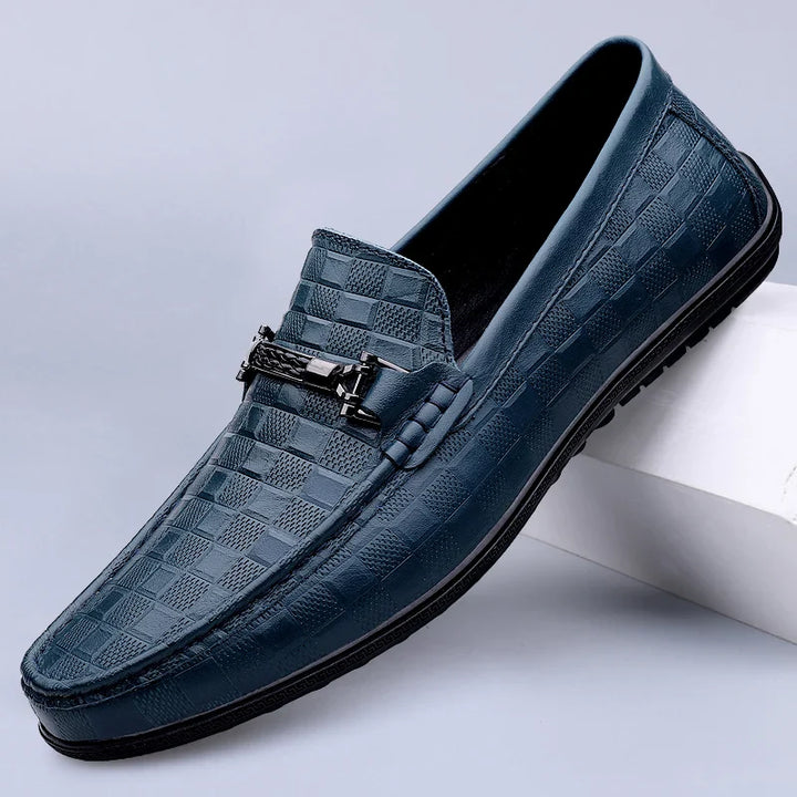 Quilted Leather Loafers