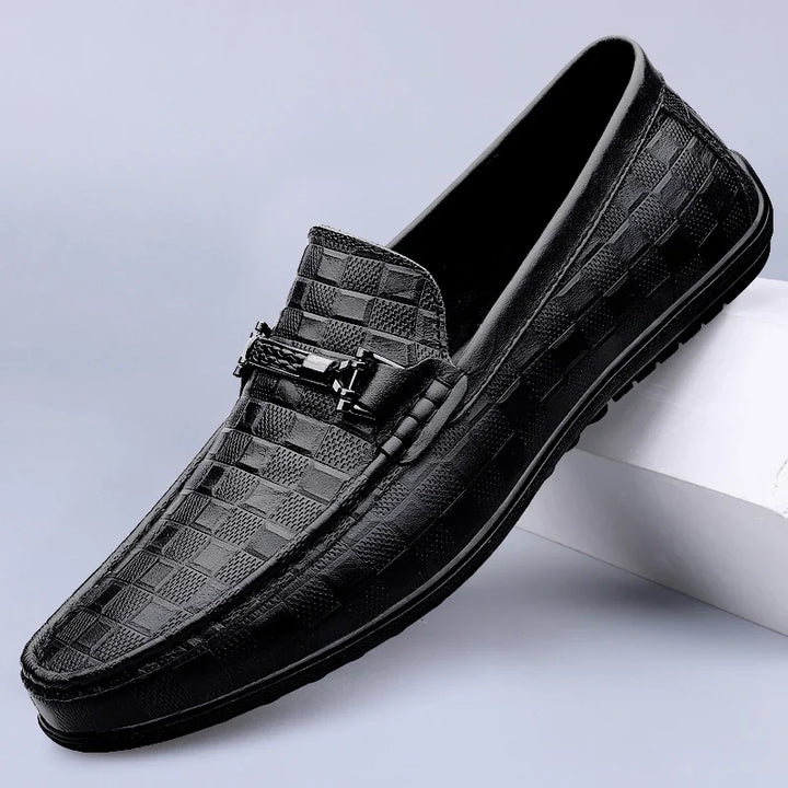 Quilted Leather Loafers