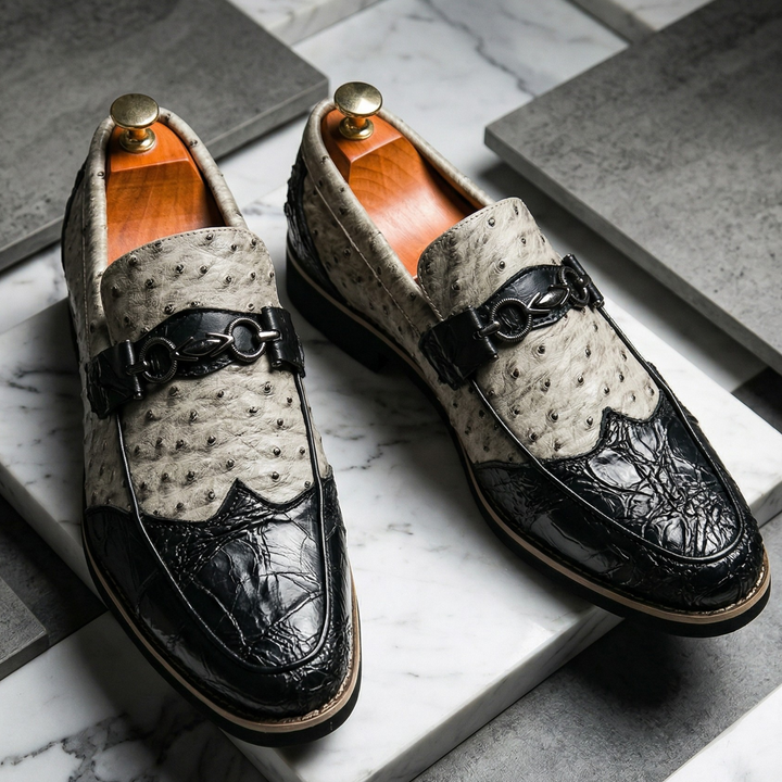 Alessio Cavallo Genuine Leather Loafers