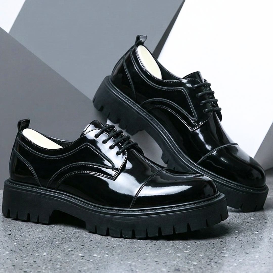 Rocco Leather Lug Sole Derbies