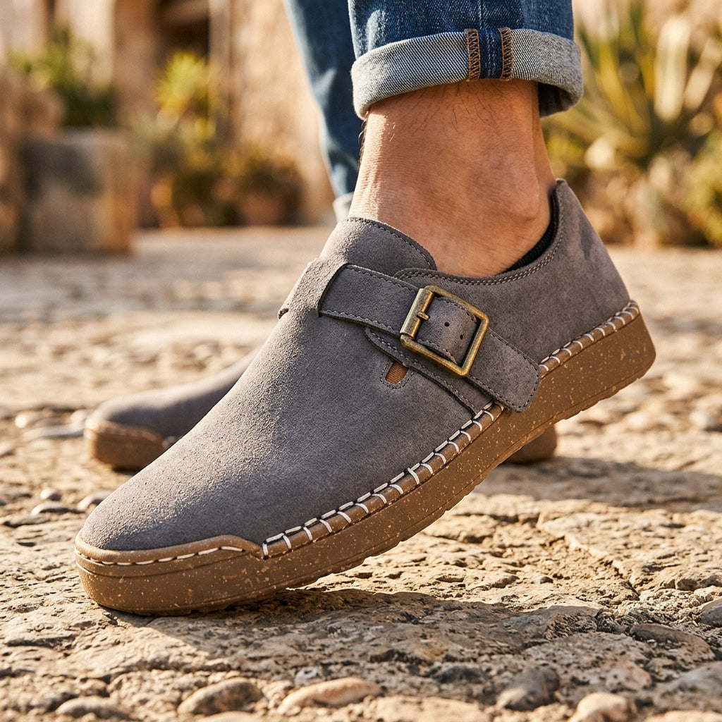 Hudson Leather Slip Ons