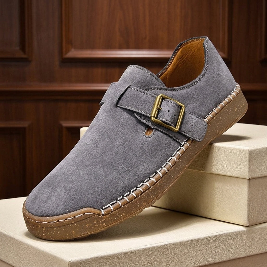 Hudson Leather Slip Ons