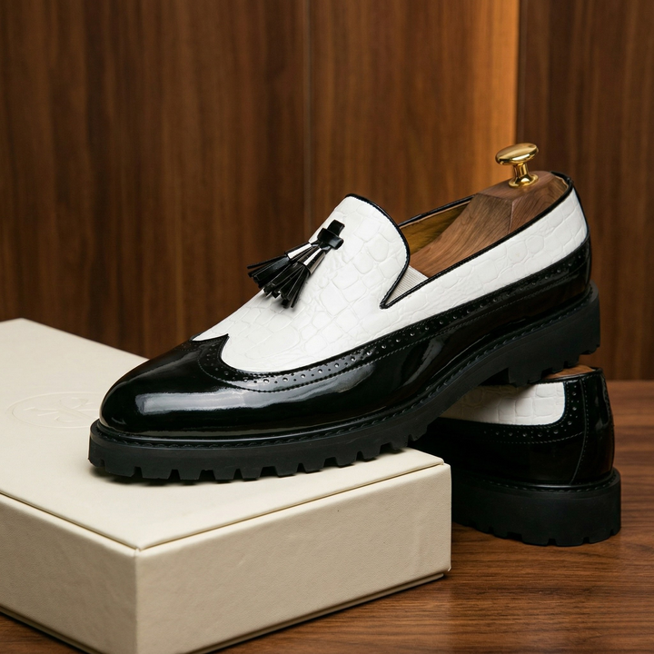 Giovanni Rosso Leather Loafers