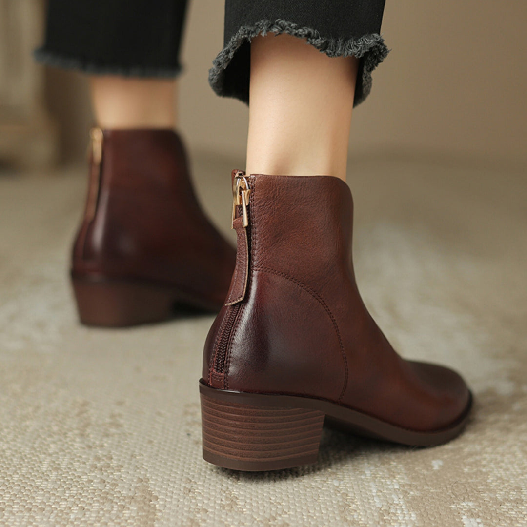 Riviera Block Heel Boots