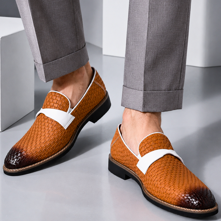 Caspian Genuine Leather Loafers