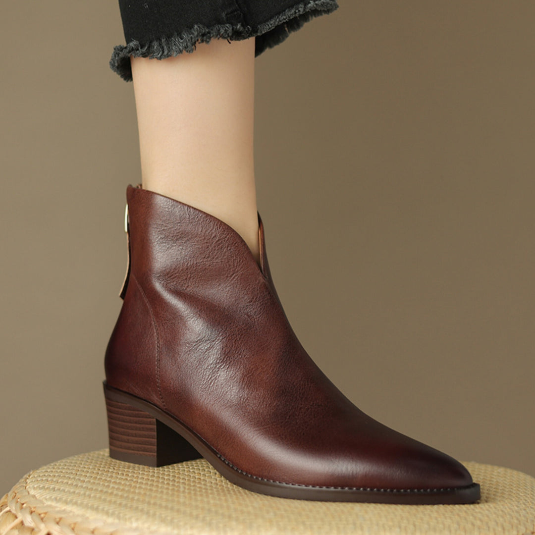 Riviera Block Heel Boots