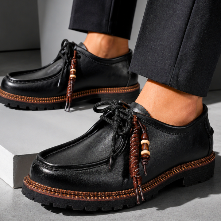 Marino Leather Lug Loafers
