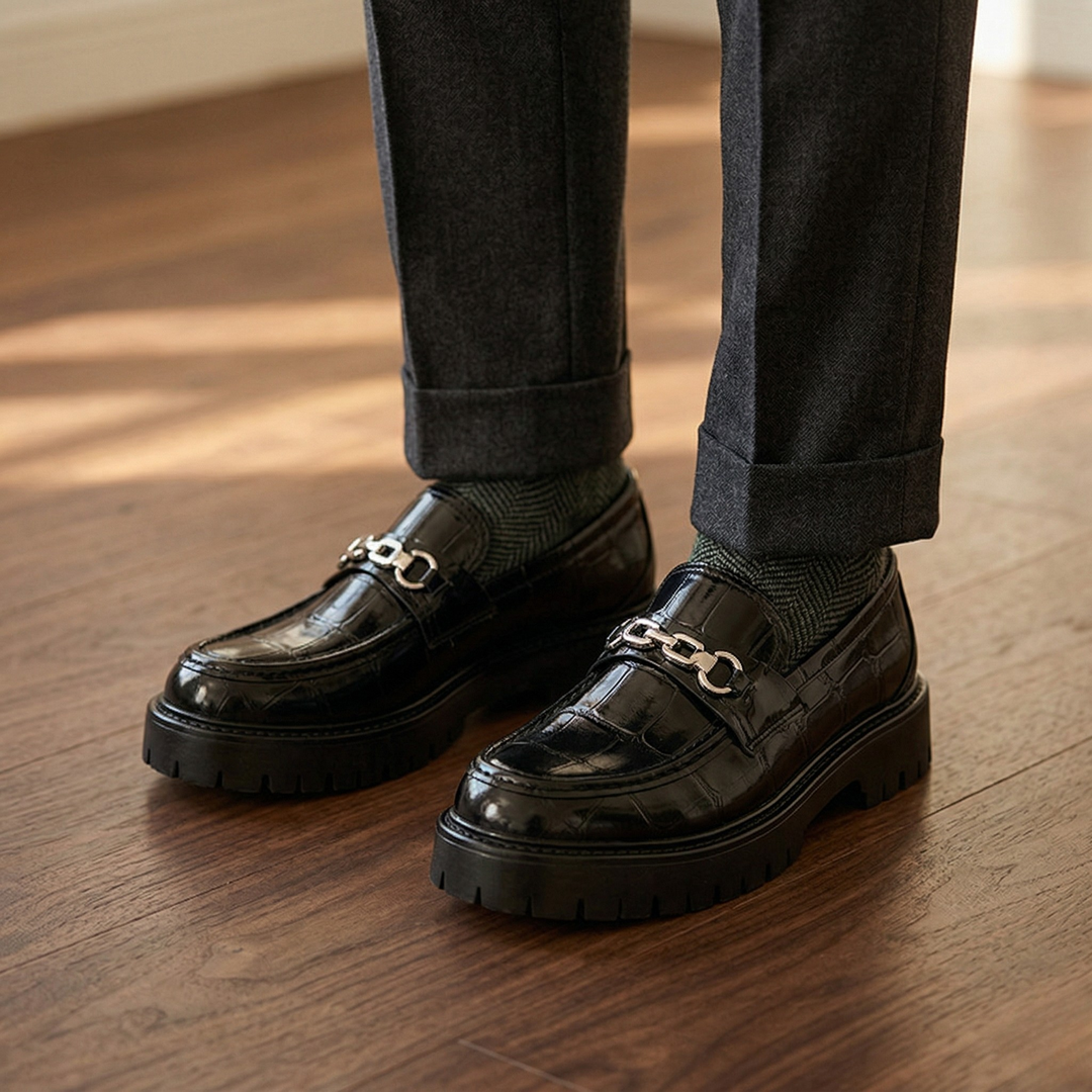 Giovanni Bellucci Leather Derbies