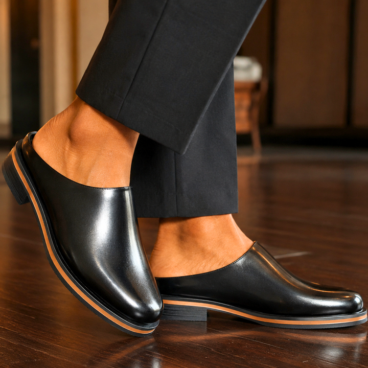 Dawson Leather Mules