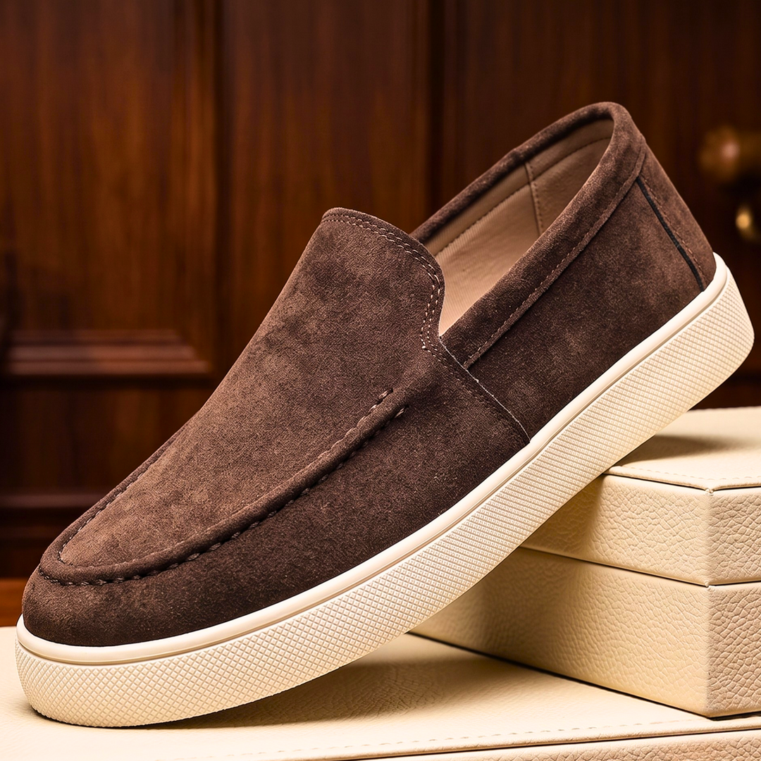 Carter Suede Slip-On Loafers