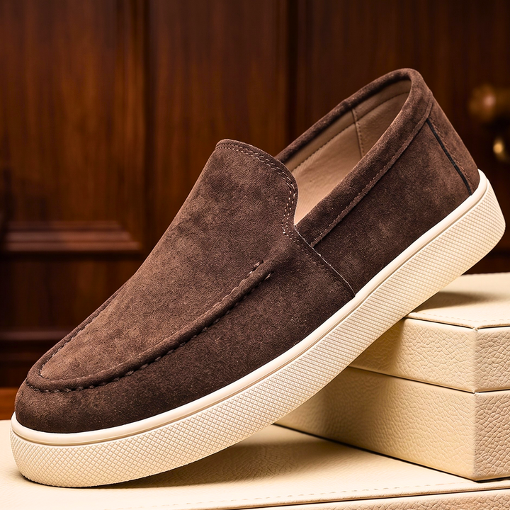 Carter Suede Slip-On Loafers