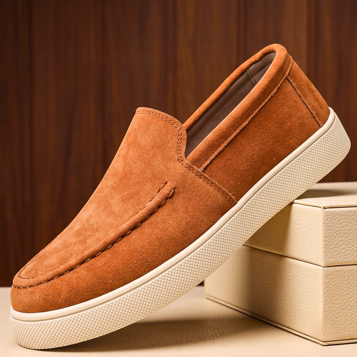 Carter Suede Slip-On Loafers
