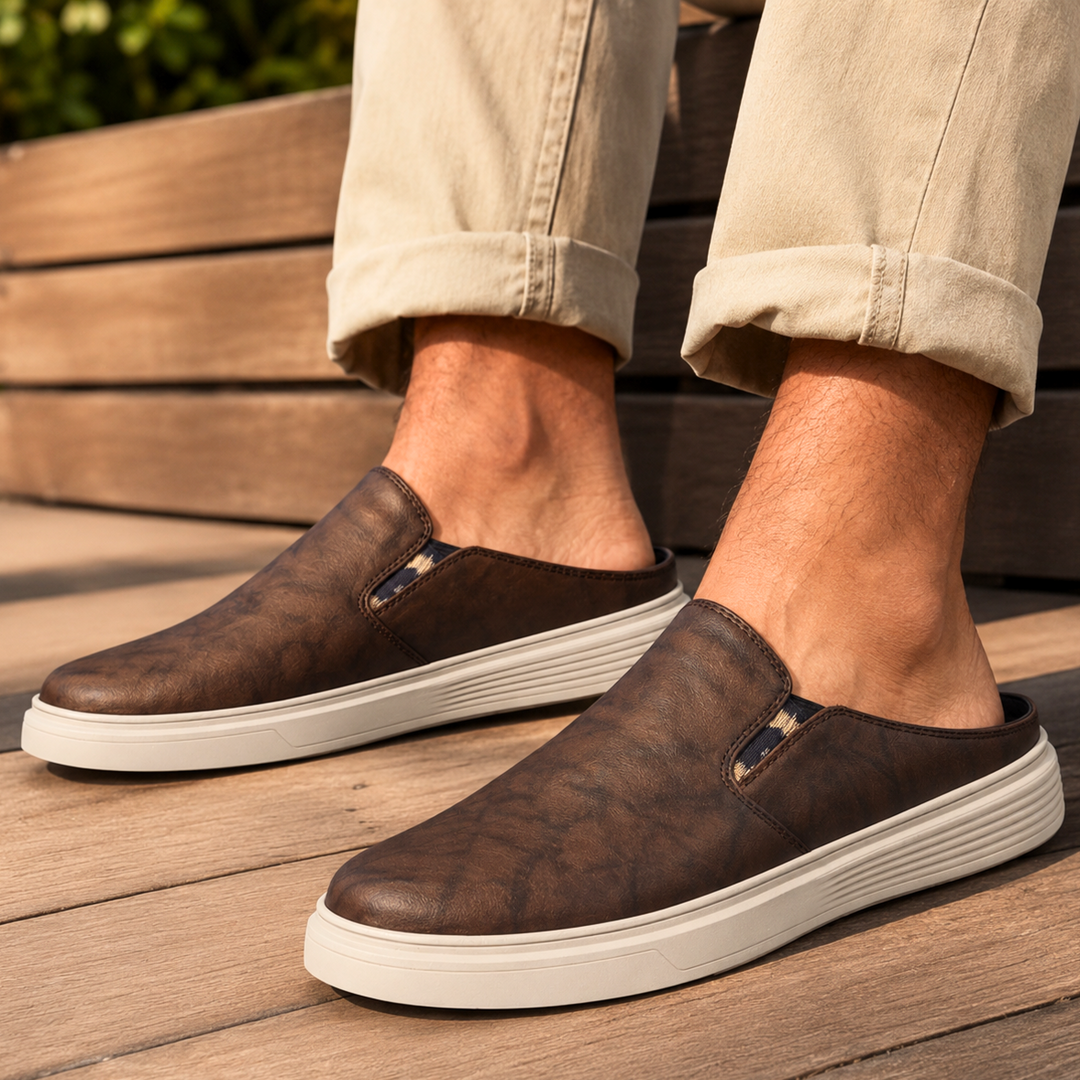 Callahan Genuine Leather Slip-Ons