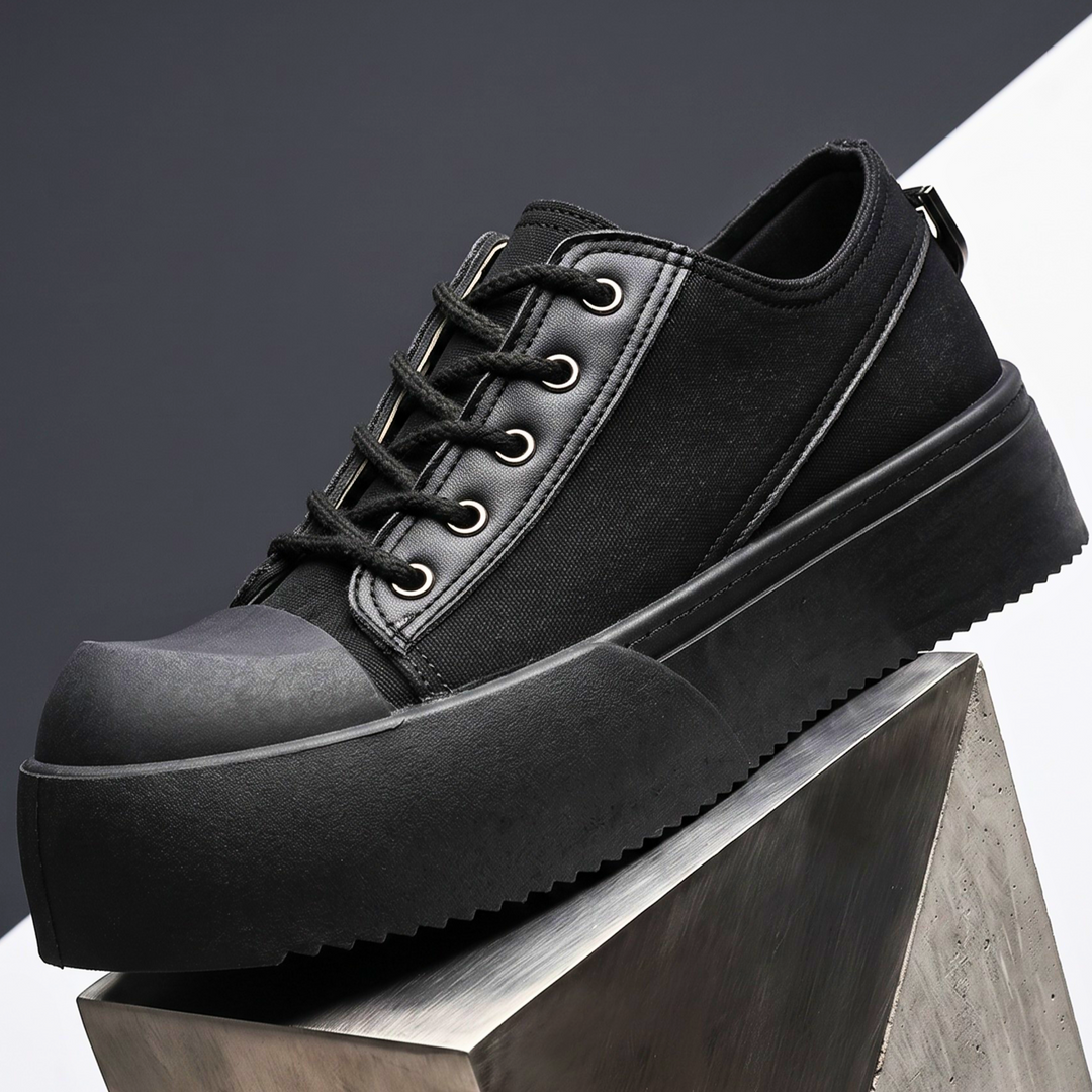 Easton Suede Platform Sneakers