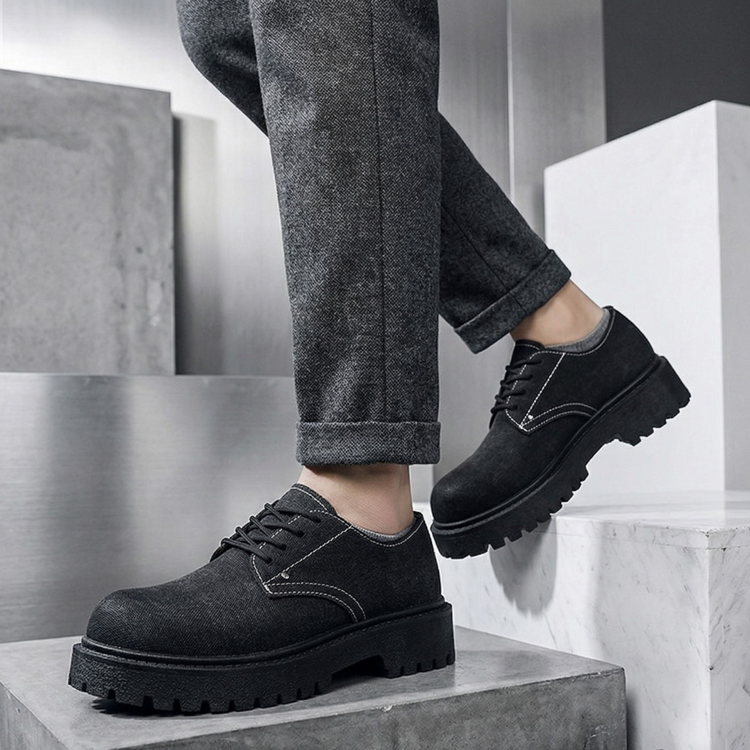 Santino Canvas Lug Derbies