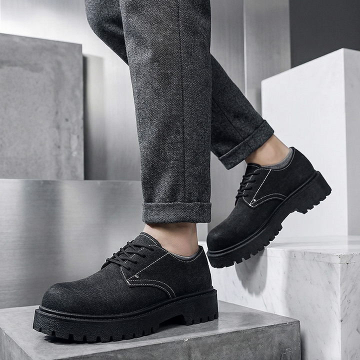 Santino Canvas Lug Derbies