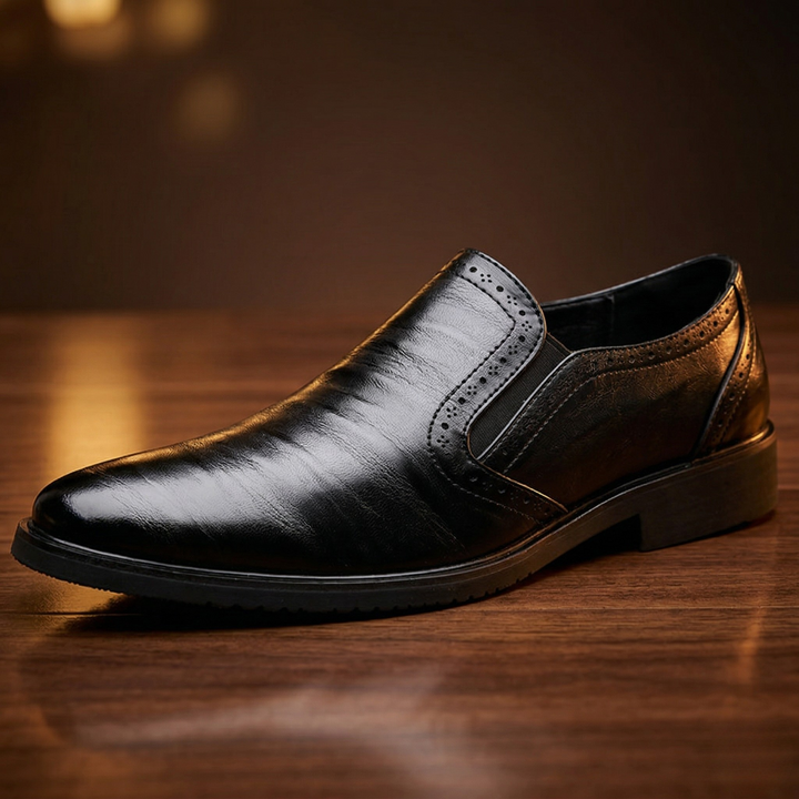 Giovanni Lucente Leather Loafers