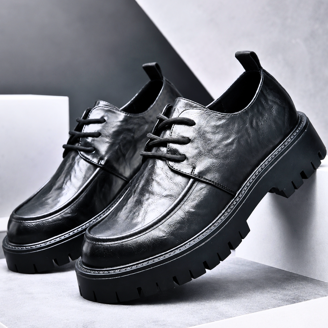 Callahan Leather Lug Derbies