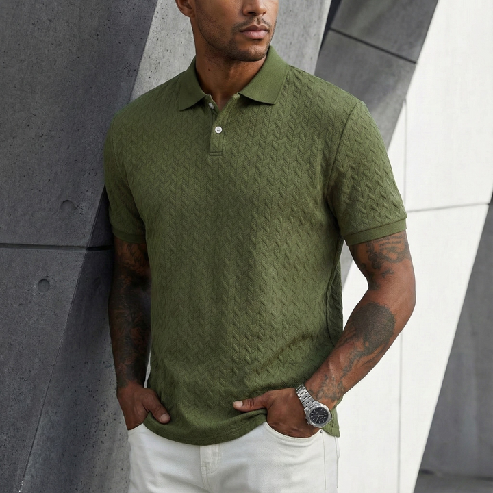 Sterling Textured Polo