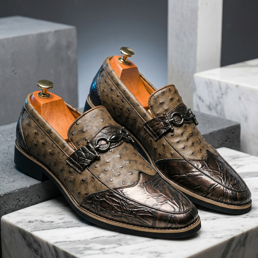 Alessio Cavallo Genuine Leather Loafers