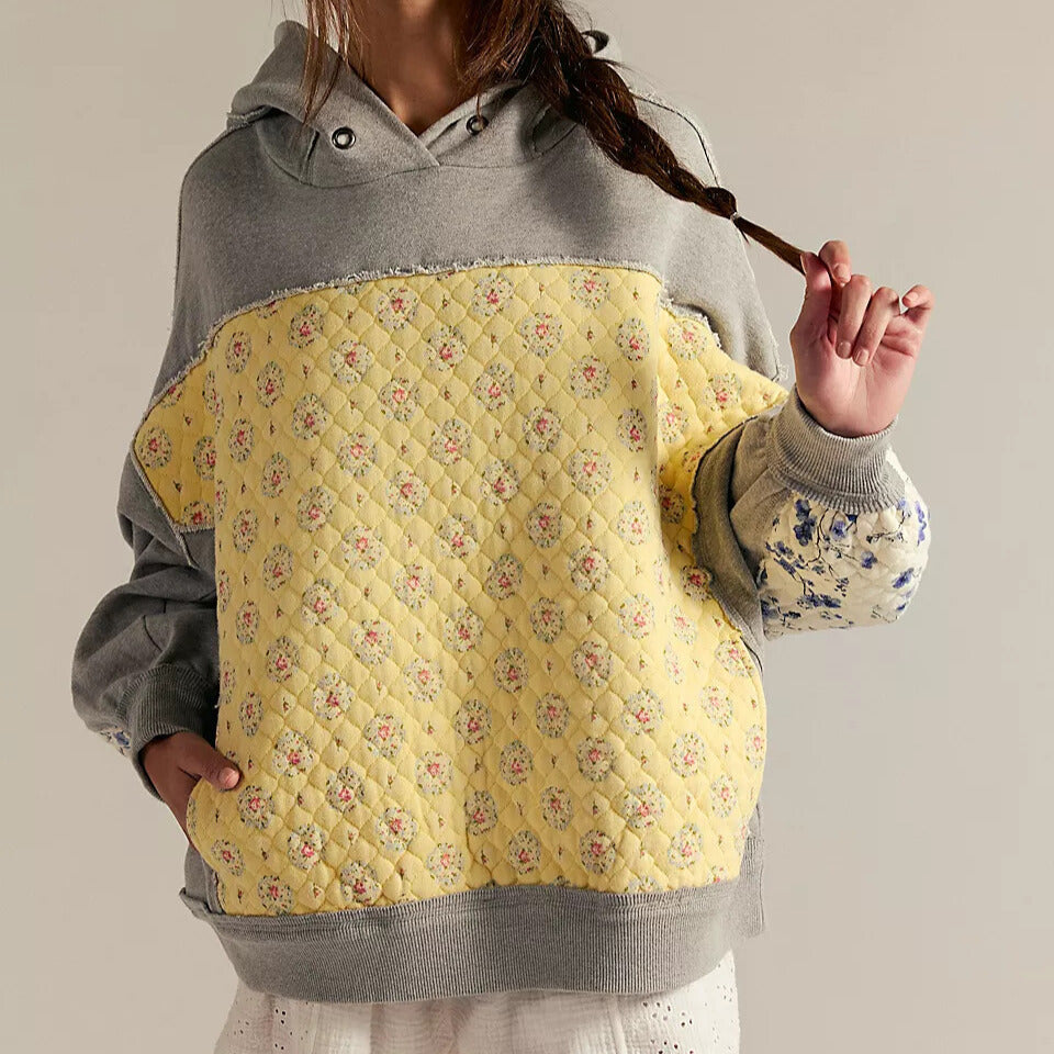 Aster Quilted Hoodie