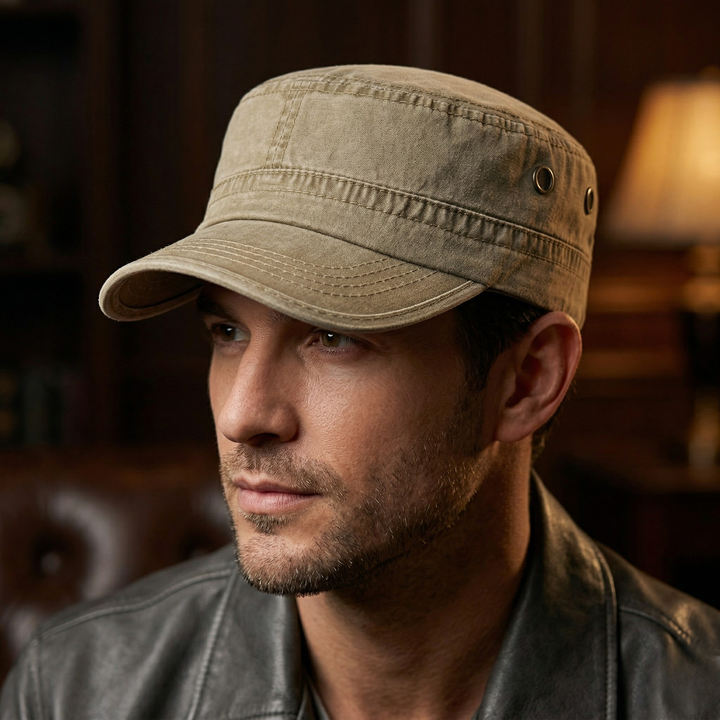 Caden Vintage Denim Cap