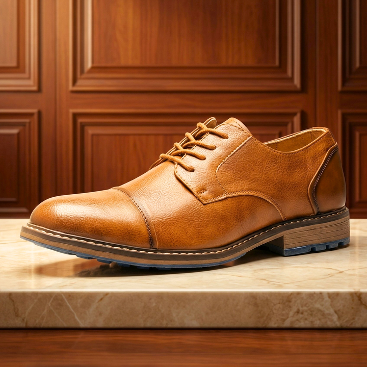 Caruso Genuine Leather Lace-Ups