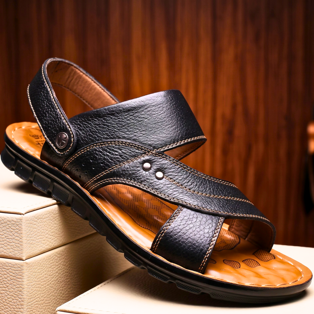 Mason Leather Sandals