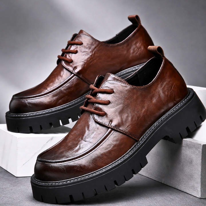 Callahan Leather Lug Derbies