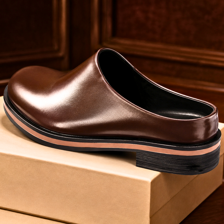Dawson Leather Mules