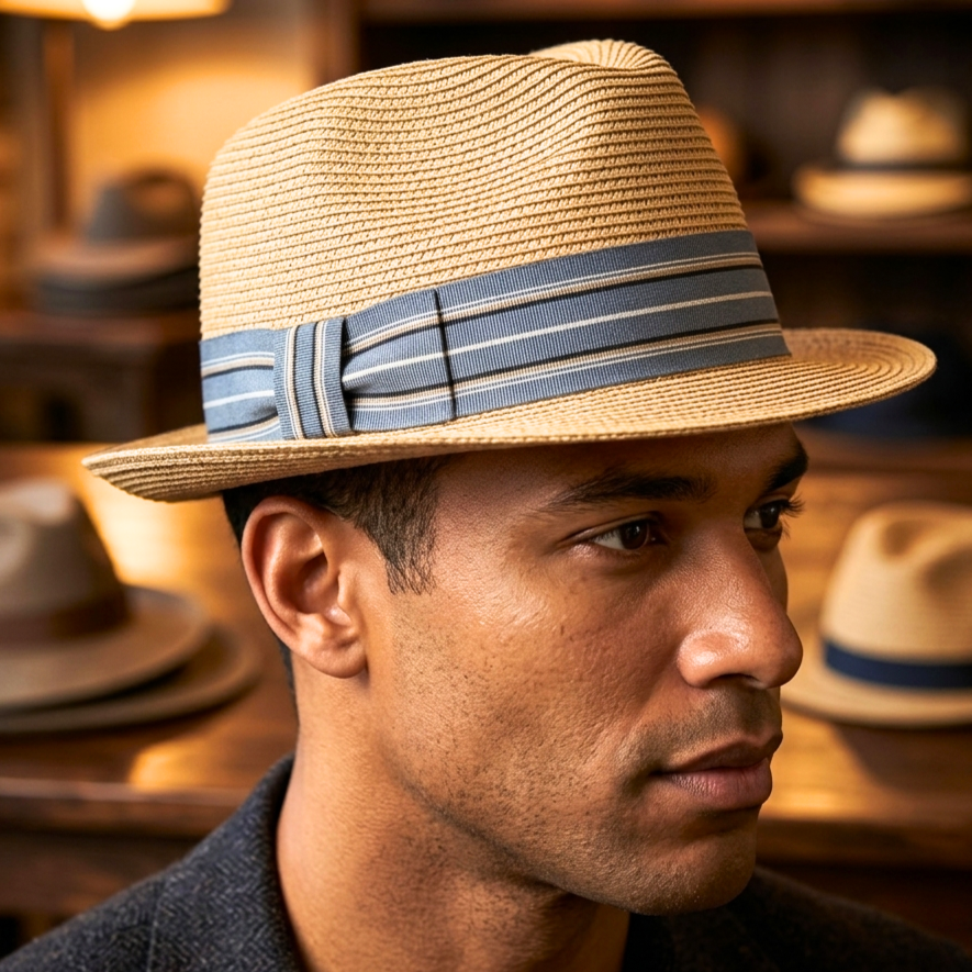 Alessio Woven Fedora