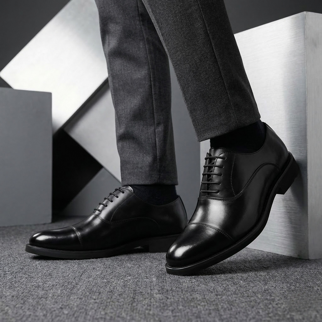 Heron Vail Leather Oxfords
