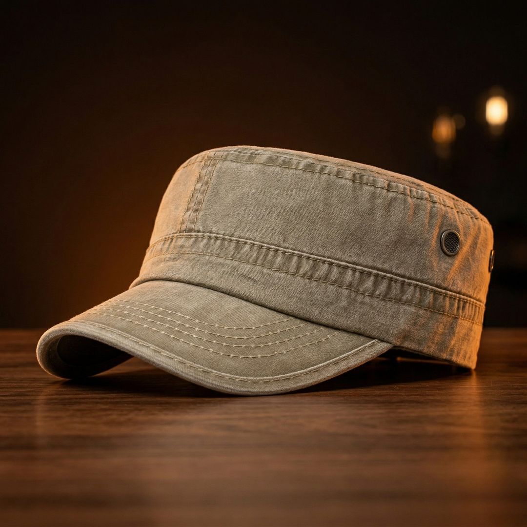Caden Vintage Denim Cap
