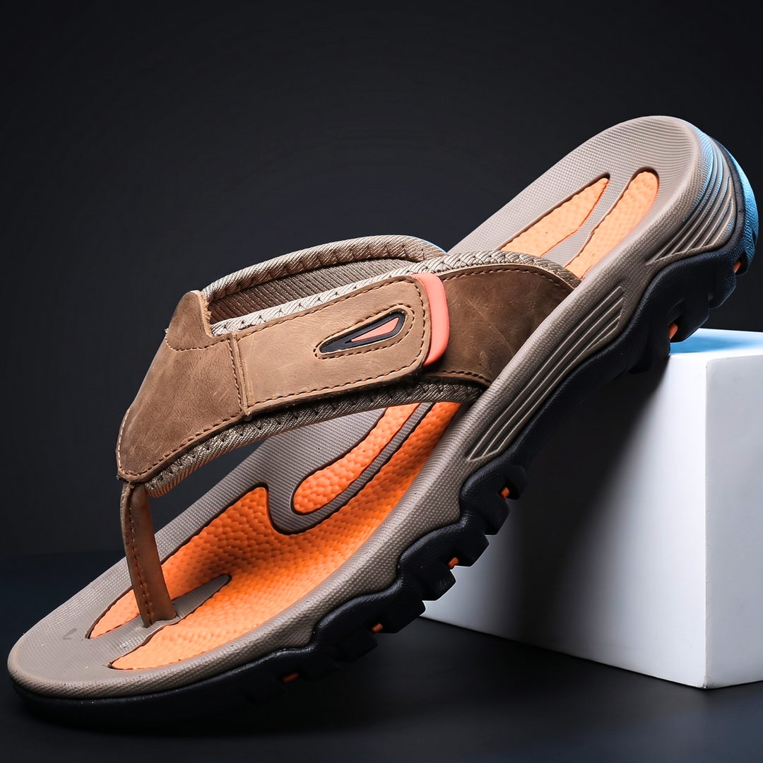 Axton Leather Sandals
