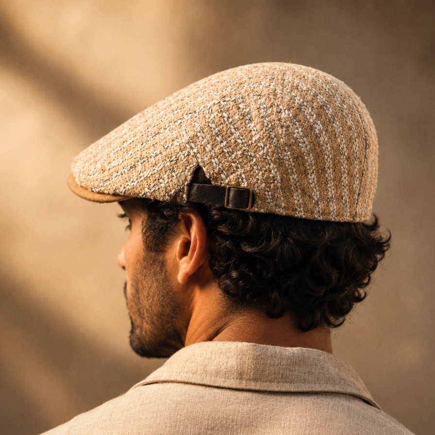 Giovanni Linen Retro Cap