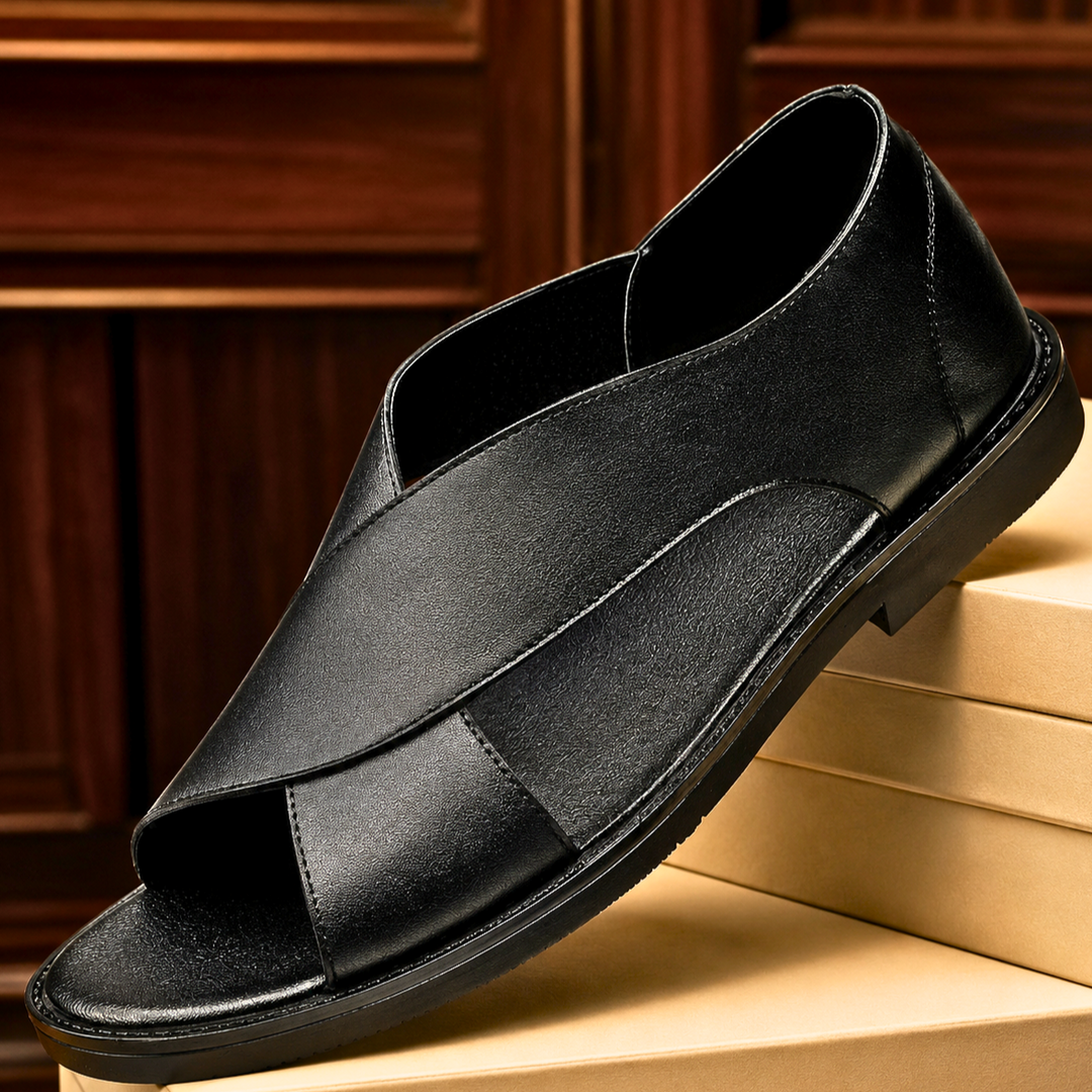Landon Leather Sandals