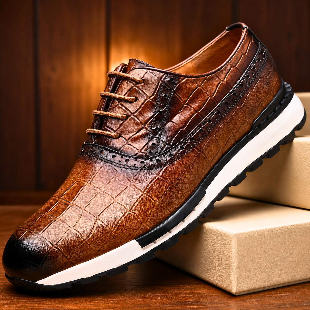 Parker Genuine Leather Dress Sneakers