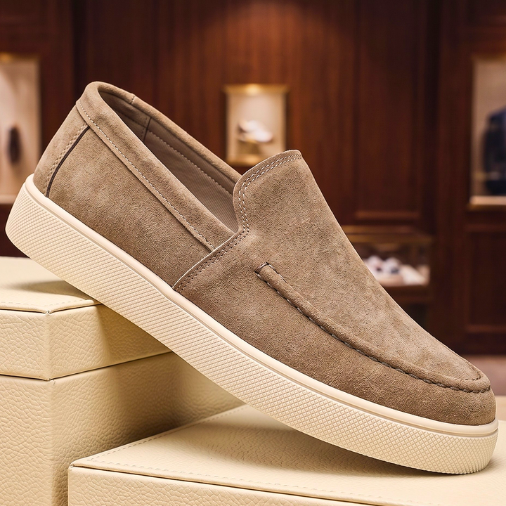 Carter Suede Slip-On Loafers