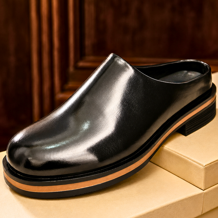 Dawson Leather Mules