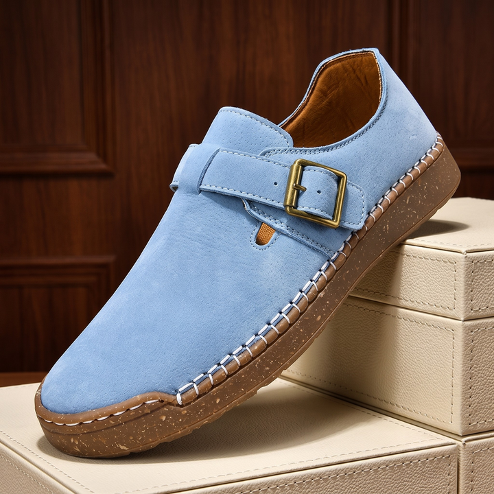 Hudson Leather Slip Ons