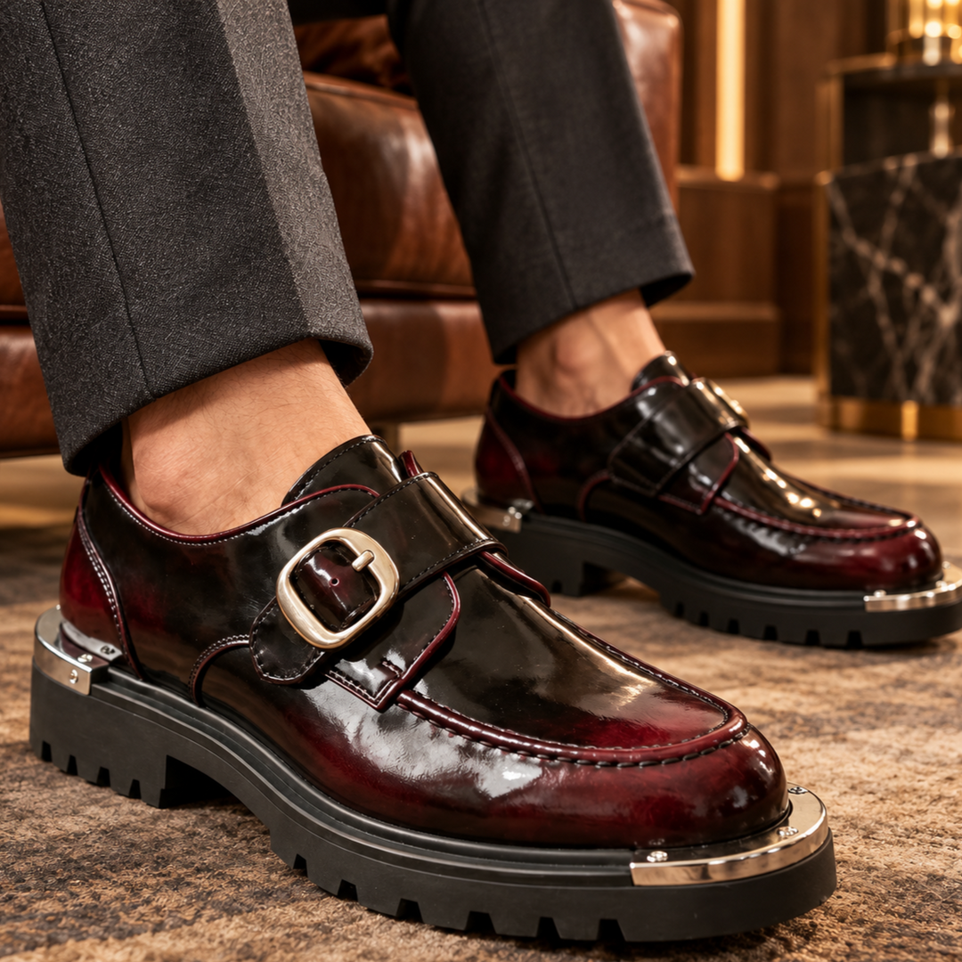 Prescott Genuine Leather Derbies