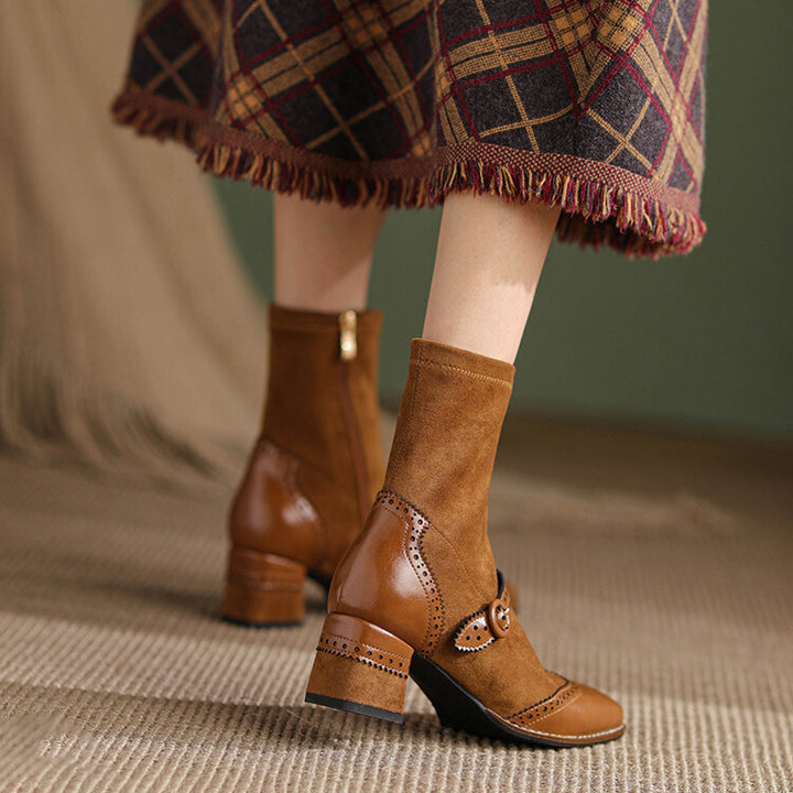 Alessia Genuine Leather Boots