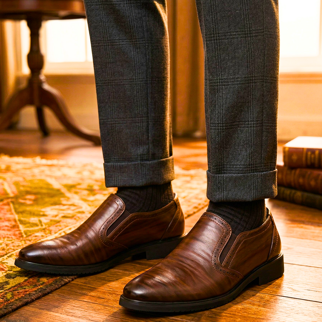 Giovanni Lucente Leather Loafers
