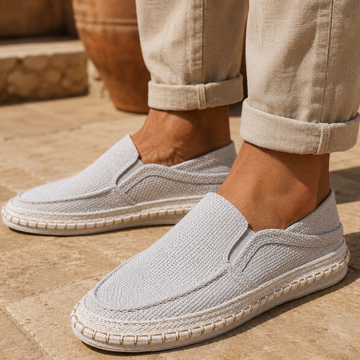 Riviera Woven Slip On Loafers