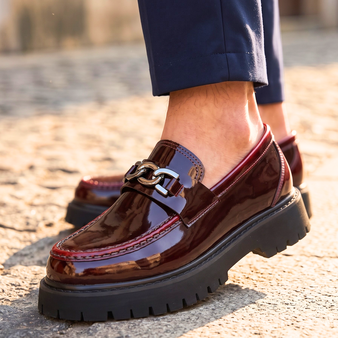 Maison Leather Derbies