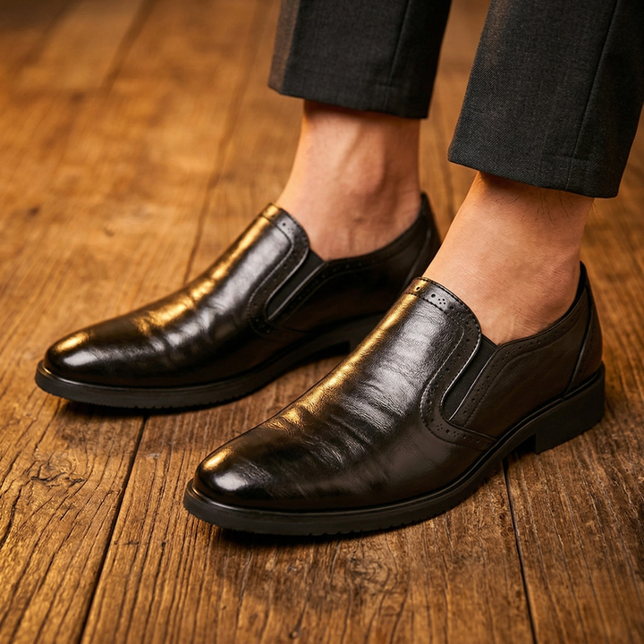 Giovanni Lucente Leather Loafers